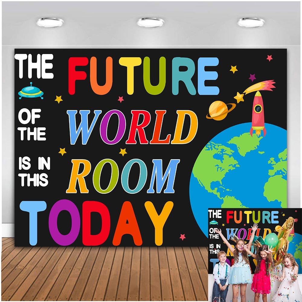 TOAOFY 7x5ft Office Backdrop Welcome to School Banner School Bulletin Board Decorations Classroom Office and Home Supplies TAYBCL522
