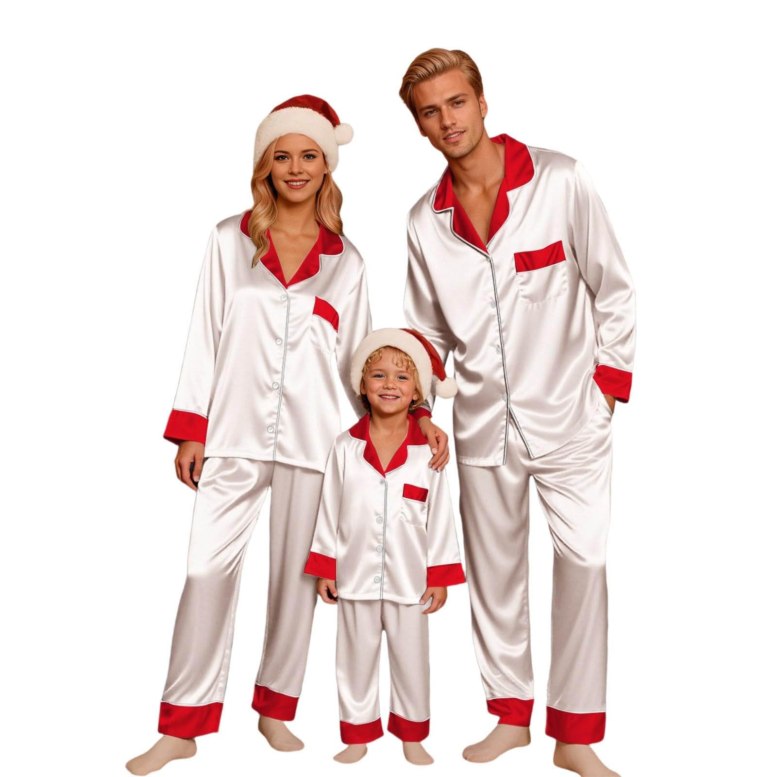Generisch Passende Familienoutfits für Tochter, Vater und Sohn. Bequemes, lässiges T-Shirt mit Rundhalsausschnitt für unvergessliche Momente.