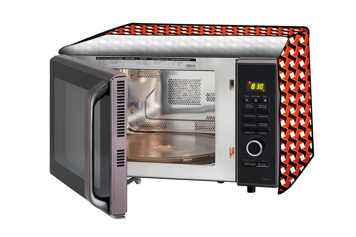 Microwave Cover for Samsung 32L - Red Plaid -24 Microwave Cover for Samsung 32L - Red Plaid -24
