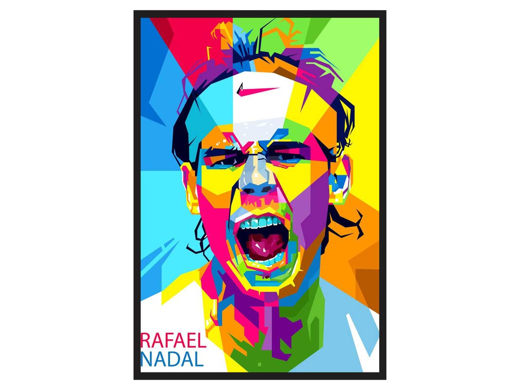 DivineDesigns™ Rafael Nadal 300 GSM Vinyl Poster (Multicolour, 13 X 19 Inch) (B0859977H1) Amazon Price History, Amazon Price Tracker