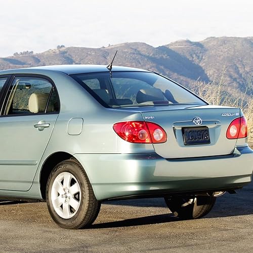 Miniatura 4 de KSaAuto Antena para Toyota Prius Corolla Rav4 Celica Matrix Yaris Hatchback 1996-2019, radio de coche de goma flexible corta de 7 pulgadas, diseño