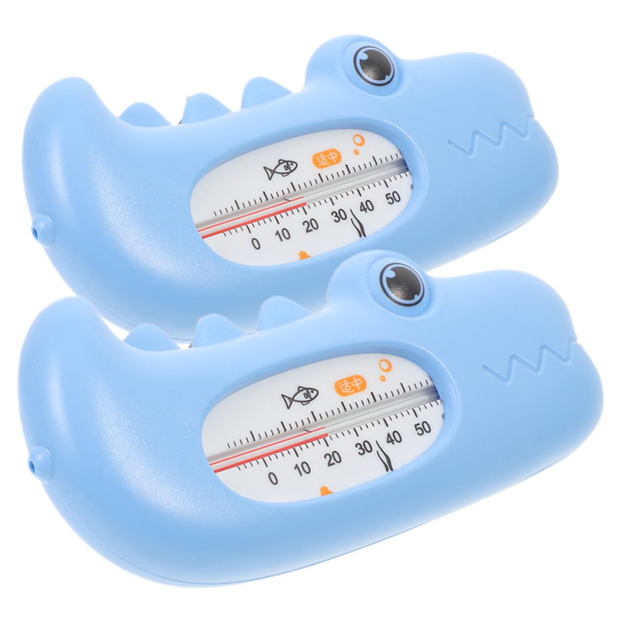 IMIKEYA 5 Ensembles Thermomètre À Eau Température Du Bain De Bébé Thermomètre De Température De Piscine De Piscine Pp Sky-blue 2 Pièces * 5
