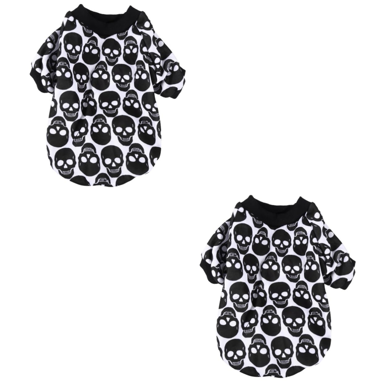 PRETYZOOM 2pcs Halloween Skeleton Hoodie for Puppy Dog Unique Pet Party Costume Warm Pet Clothes Stylish Dog Warm Cloth Fashion Outfit for Coat