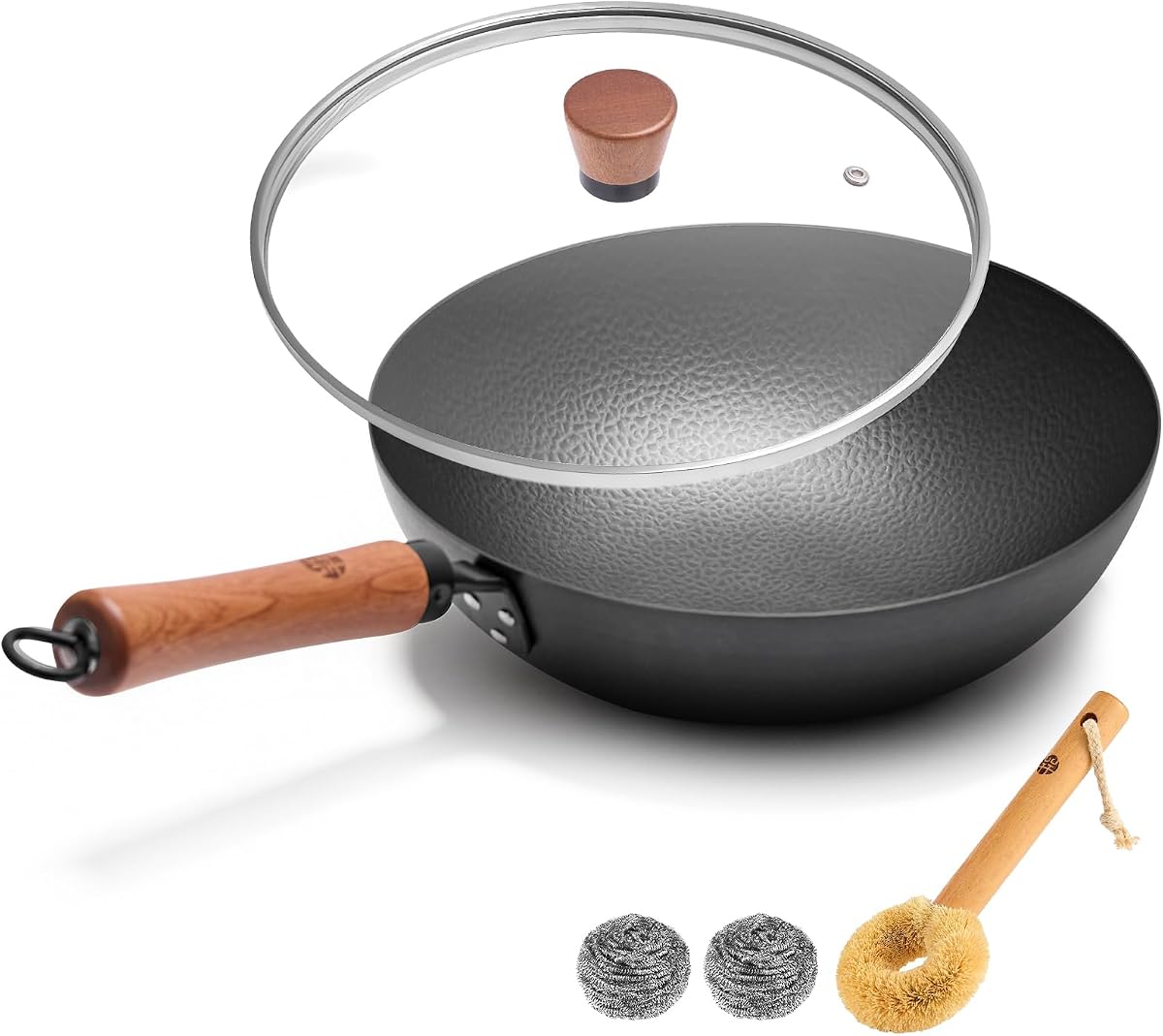 Bluearth 11-Inch Carbon Steel Wok