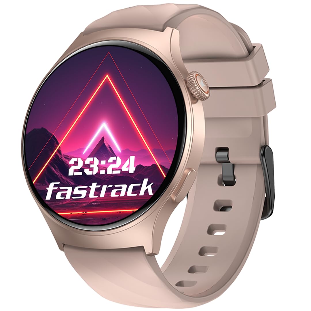Fastrack Limitless FR1 PRO with 1.43" AMOLED Display with AOD|466 x 466 Pixel Resolution|SingleSync BT Calling|100+ Sports Modes & Watchfaces|AI Voice Assistant|24 x 7 Health Suite|IP68-image-11