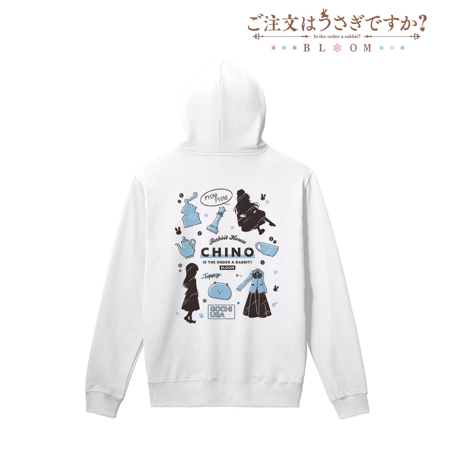 ご注文はうさぎですか？パーカー ☆限定☆ご注文はうさぎですか？フルグラフィックパーカー [ご