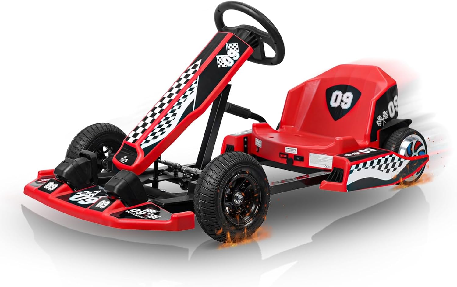 yoakaiax Go Kart for Kids, Go Karts for Kids 812 36V