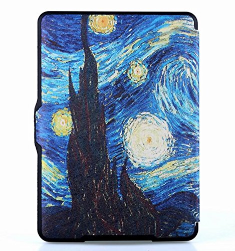 Capa para Kindle Paperwhite - Estampada - Fecho magnético (Luzes)