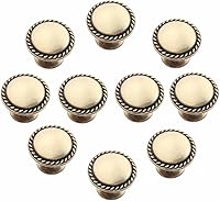 Vista 12 de Perilla redonda de estilo retro para armario, cajón, muebles de cocina, vestidor, puerta, armario y persianas de baño, manija de tirador de bronce