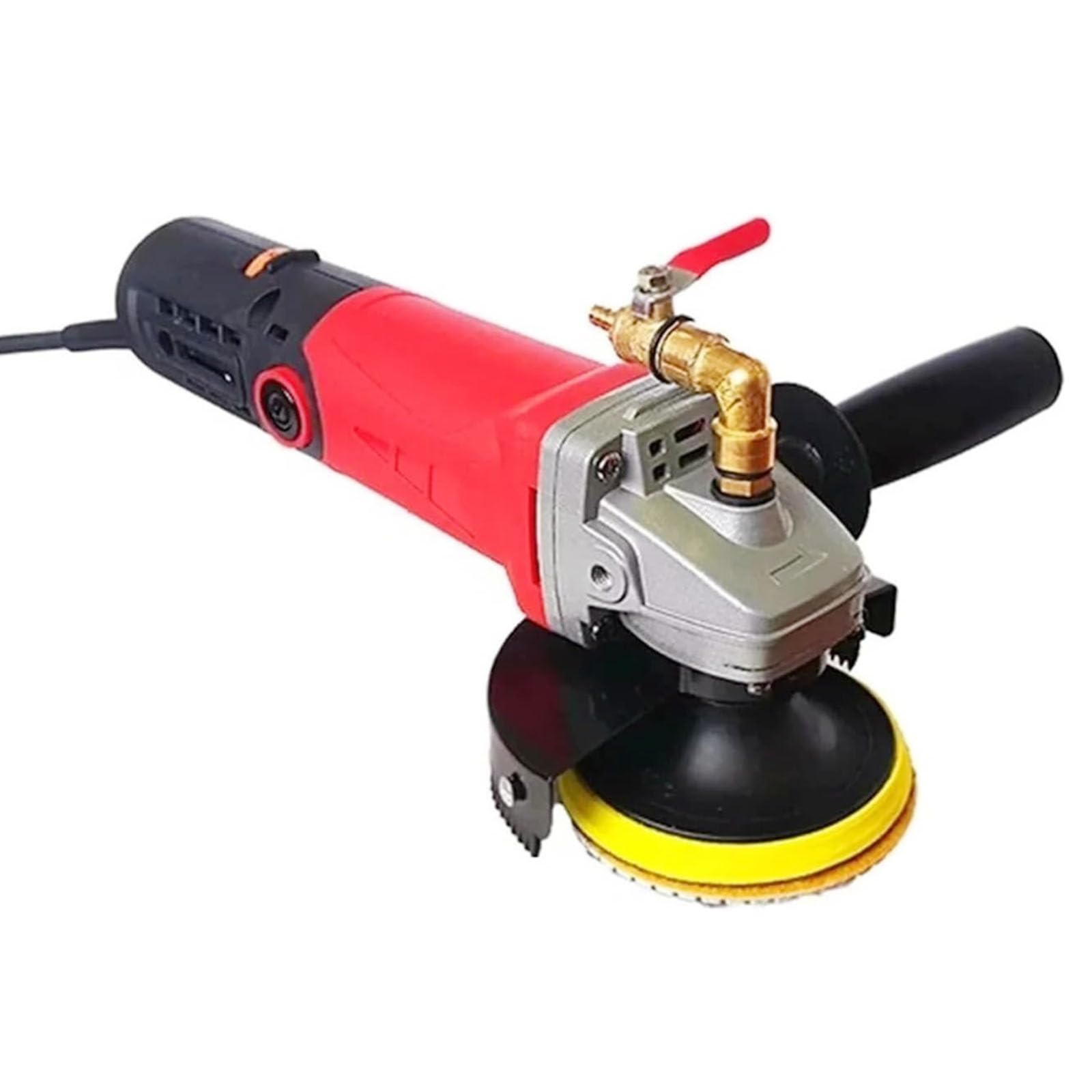 Lucidatrice elettrica a Umido per Uso Domestico, lucidatrice per Pietre a iniezione d'Acqua Portatile da 900 W 6 Marce per lucidatura di Pavimenti smerigliatrice angolare