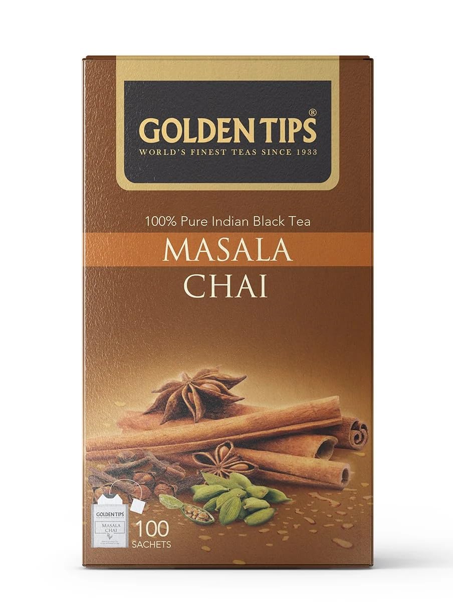 See full amazon price history chart for Golden Tips Masala Tea Bags (100 Cups) 100% Natural, 200 g Golden Tips Masala Tea Bags (100 Cups) 100% Natural, 200 g (B083V3PZZW) Amazon Price History, Amazon Price Tracker