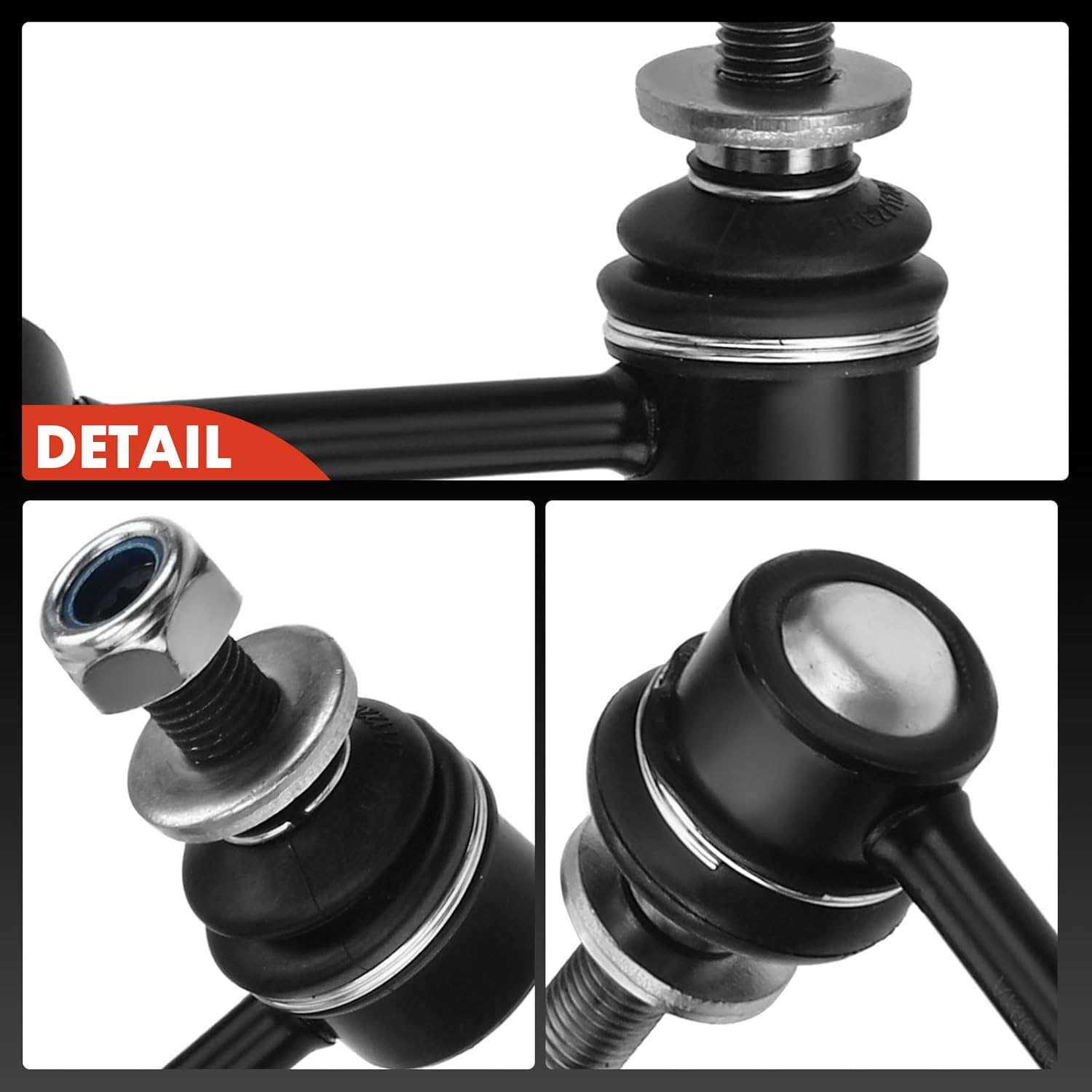 A-Premium Set of 4, Front & Rear Sway Bar Links Kit Stabilizer Bar Links, Compatible with Lexus IS250 10-15, IS350 09-15, GS350 & GS450h 07-11, GS430 06-07, GS460 08-11, RWD