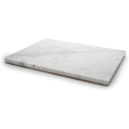 Fox Run 3829 Marble Pastry Board White, 16 x 20 x 0.75 inches