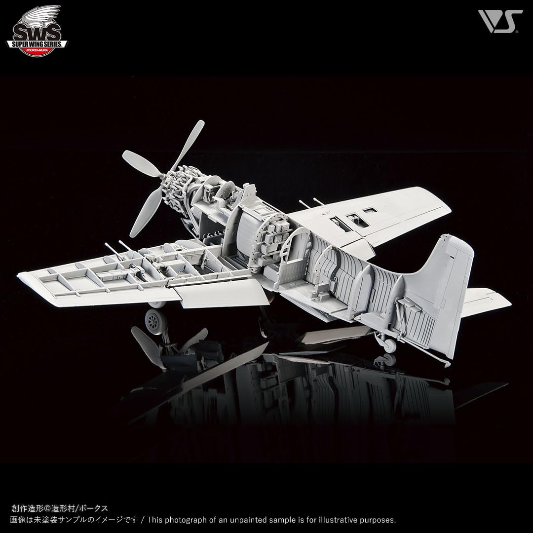 ZOUKEI-MURA – Modellbau Flugzeug Douglas Ad-6 Skyraider A-1h | zoukei-mura | sws23| 1:32 Modellbau Panzer Promo