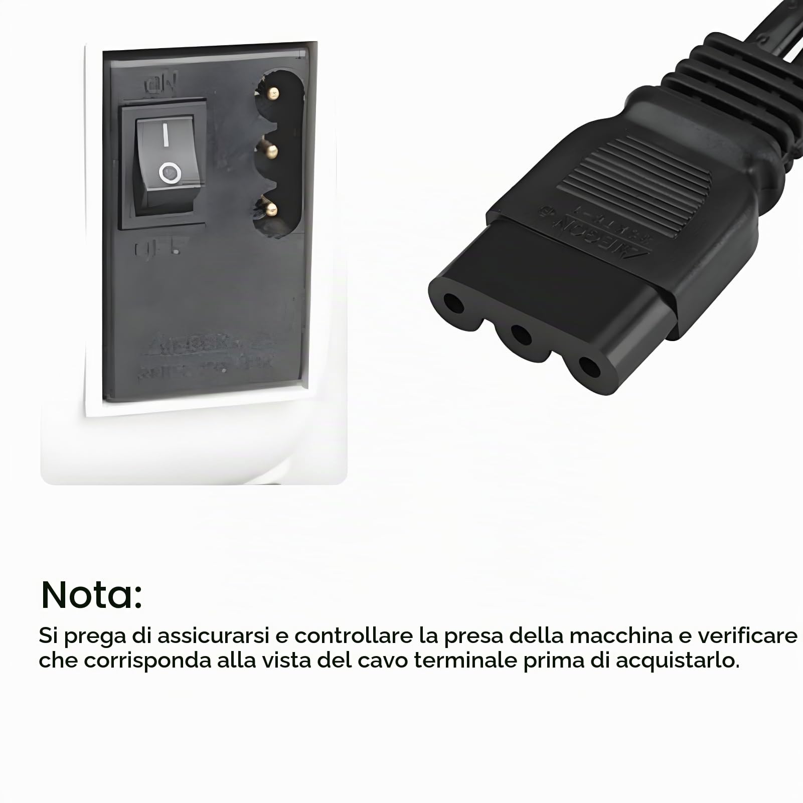 Pedale per Macchina Cucire Accessori per Macchina Cucire Domestica Pedale con Cavo Alimentazione Pedale per Macchina Cucire per FY2301/2300 per JH8330A/JH8190S (spina UE 220V)