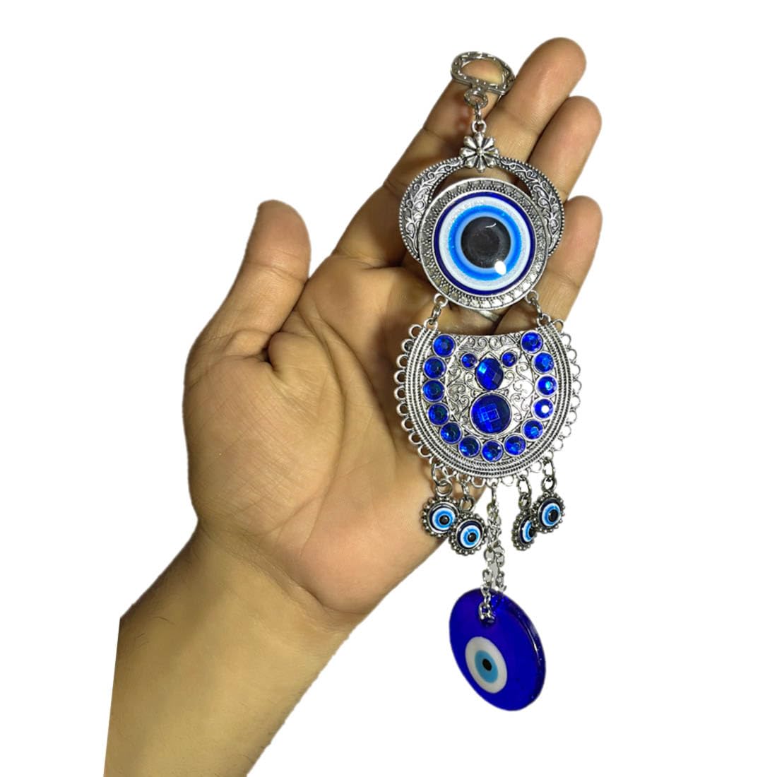 DT DECTONEBlue Evil Eye Hanging for Home, Car & Office - Traditional Turkish Protection Amulet - Pack of 1