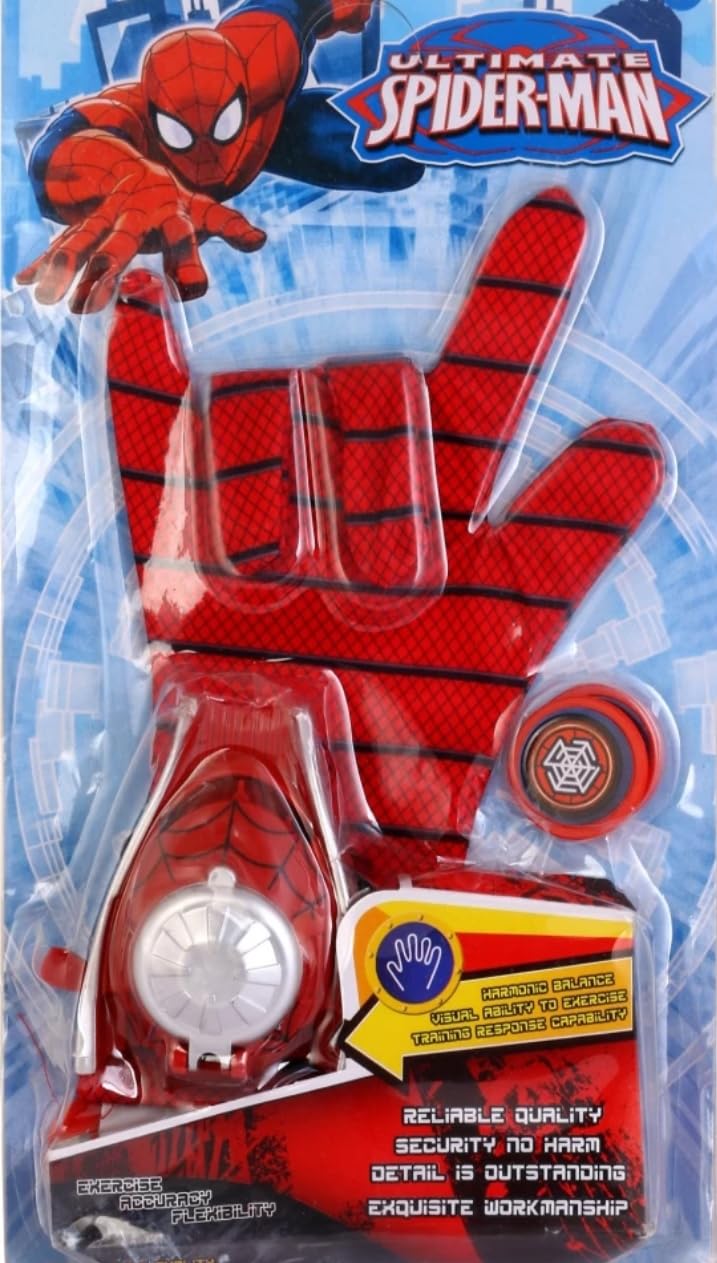 See full amazon price history chart for Spiderman Gloves with Disc Launcher| Super Hero Single Hand Gloves for Kids | 1 Hand Gloves,1 disc Launcher, 1 Elastic Band, 4 Discs (Red) Spiderman Gloves with Disc Launcher| Super Hero Single Hand Gloves for Kids | 1 Hand Gloves,1 disc Launcher, 1 Elastic Band, 4 Discs (Red) (B0CPQ5N54N) Amazon Price History, Amazon Price Tracker