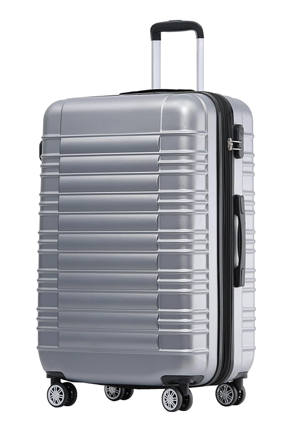 BEIBYE 2088 Zwillingsrollen Reisekoffer Koffer Trolleys Hartschale M-L-XL-Set in 14 Farben