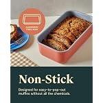 Caraway Non-Stick Ceramic-Coated 1 lb Loaf Pan - Image 5