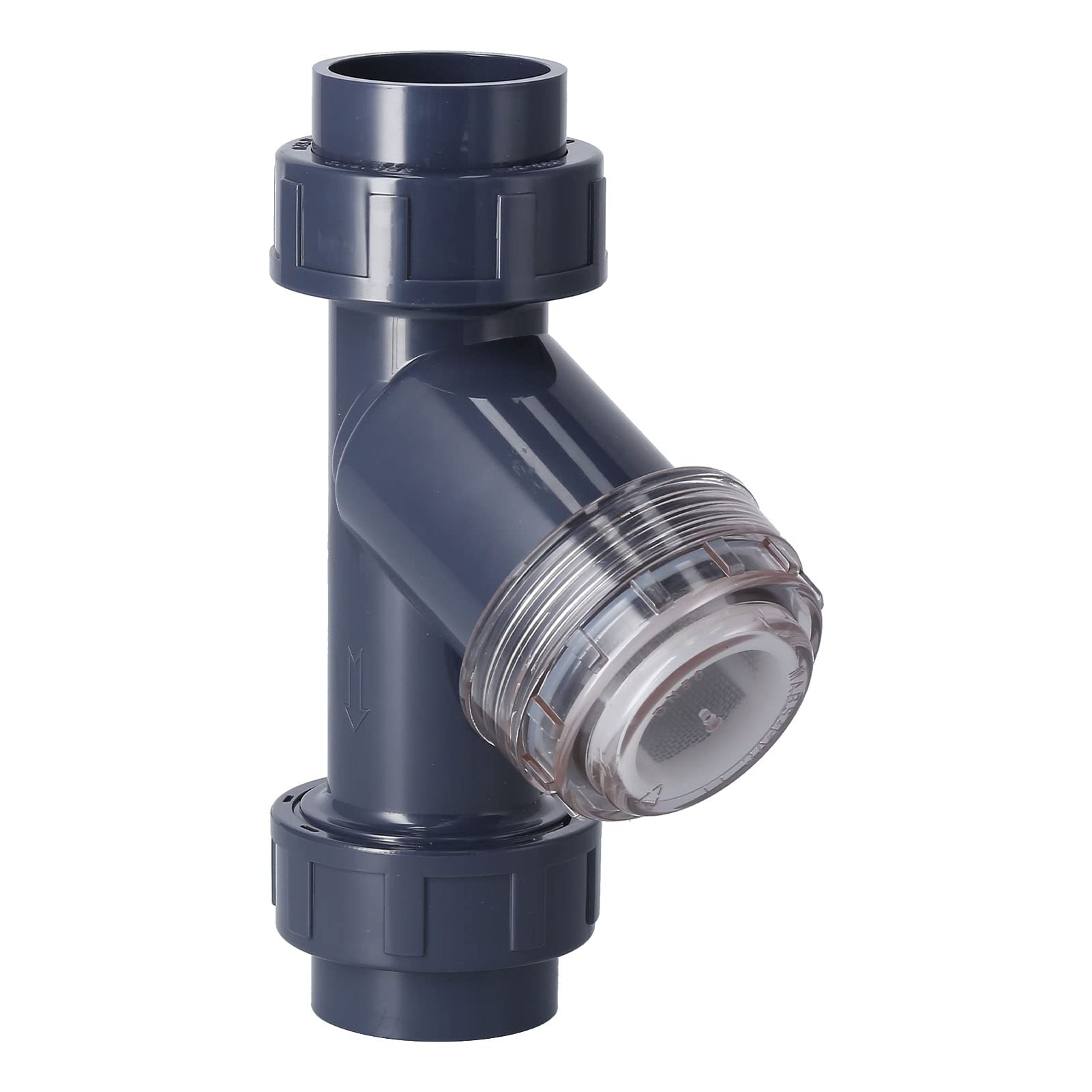 Filtro per Irrigazione a Goccia, Filtro a Y in PVC Resistente, Filtraggio Efficiente Dell'acqua per Giardino e Agricoltura, 1