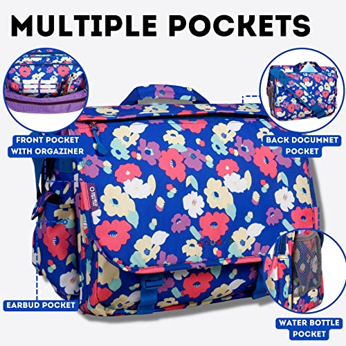 Image of J World New York Thomas Laptop Messenger Bag for Women & Men. Kids Computer Bookbag
