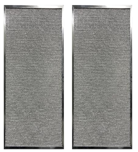 Replacement for Compatible Honeywell F300E1035 HVAC Furnace Aluminum Pre Post Filters 2 Pack
