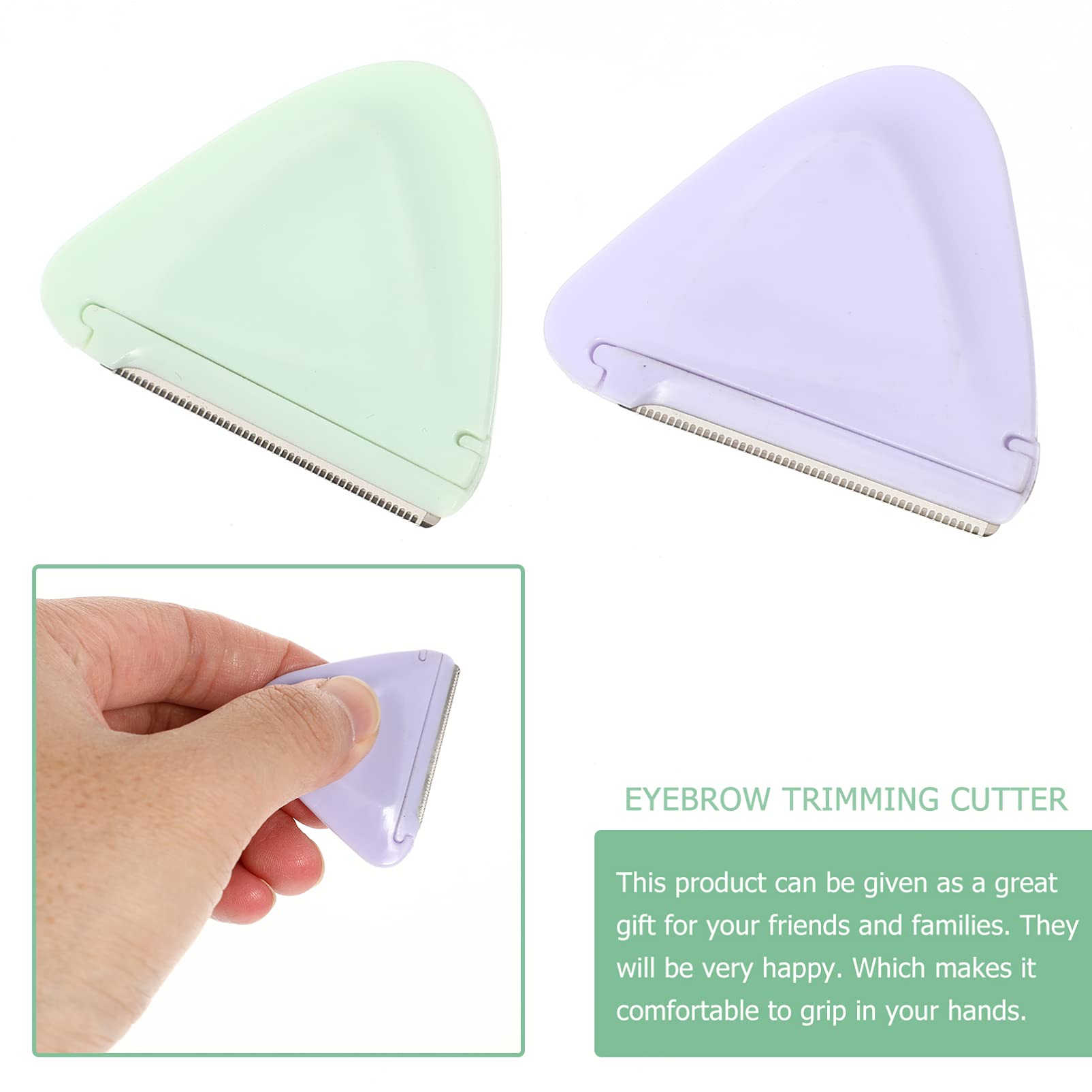 FRCOLOR 16pezzi Rasoio Per Sopracciglia Portatile Inossidabile Rifinitorper Donna Per Modellare e Definire Le Sopracciglia Facile Da Usarper Viaggi