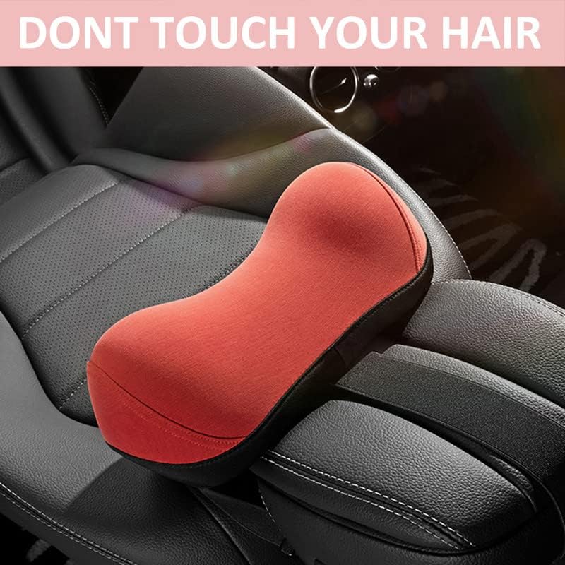 Miniatura 4 de Cojines de asiento de automóvil para conducción, almohada de apoyo lumbar para reposacabezas de automóvil, almohada de espuma viscoelástica para