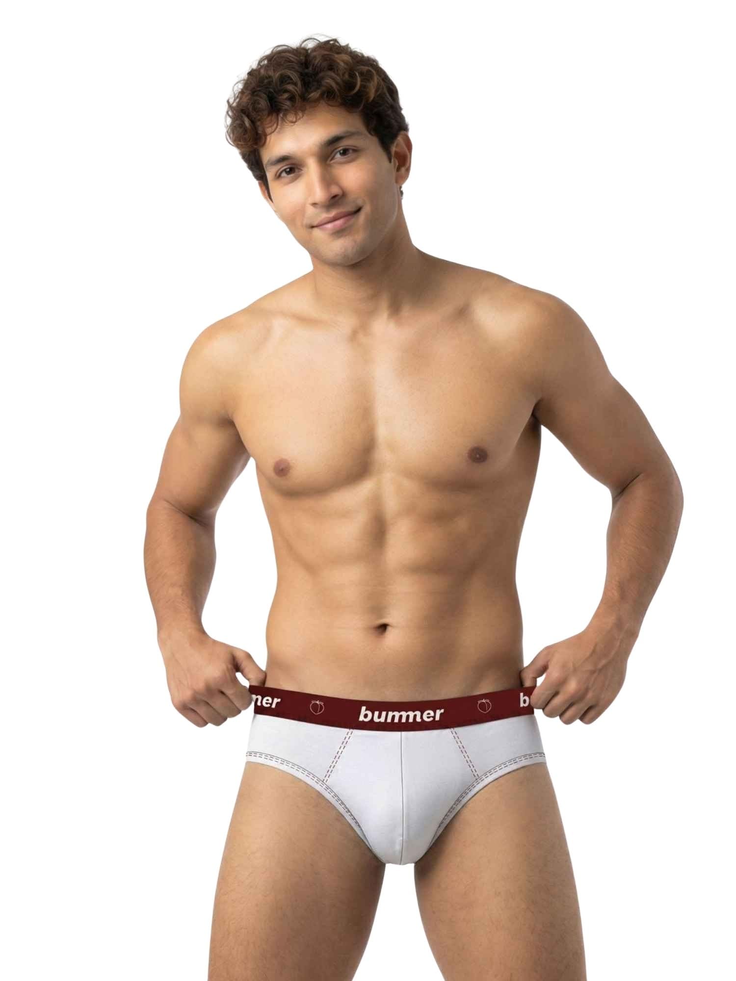 bummer Premium Cotton Men’s Solid Brief | Lightweight & Breathable Men’s Innerwear | Comfortable Fit | Valentine’s Day Special Edition-picture-33