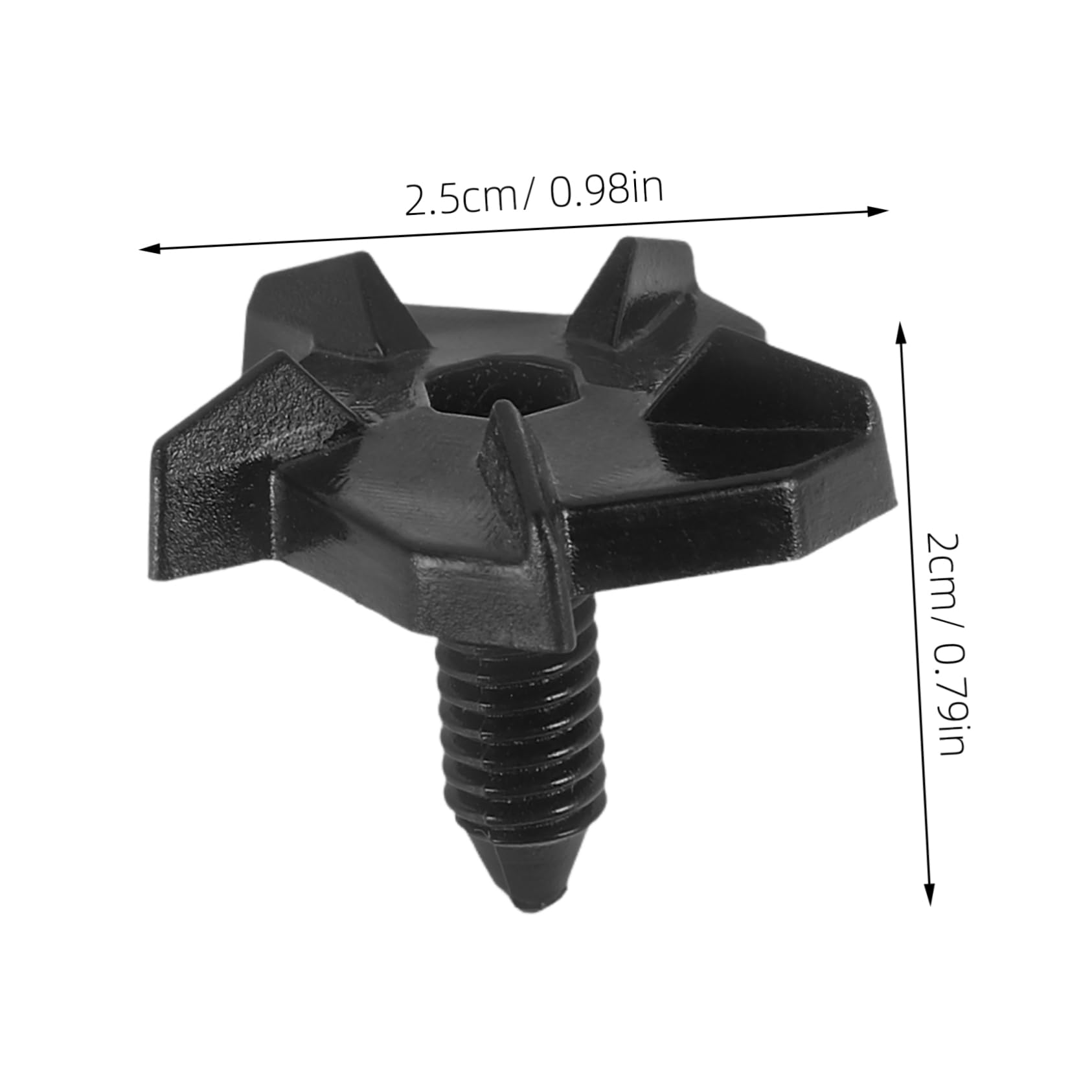 PRETYZOOM 1 Set Brim Screws Helmets Sport Replacement Safety Screws Mounting Clip Visor Bolts Attachment Nuts Repair Kit Fastener Plastic