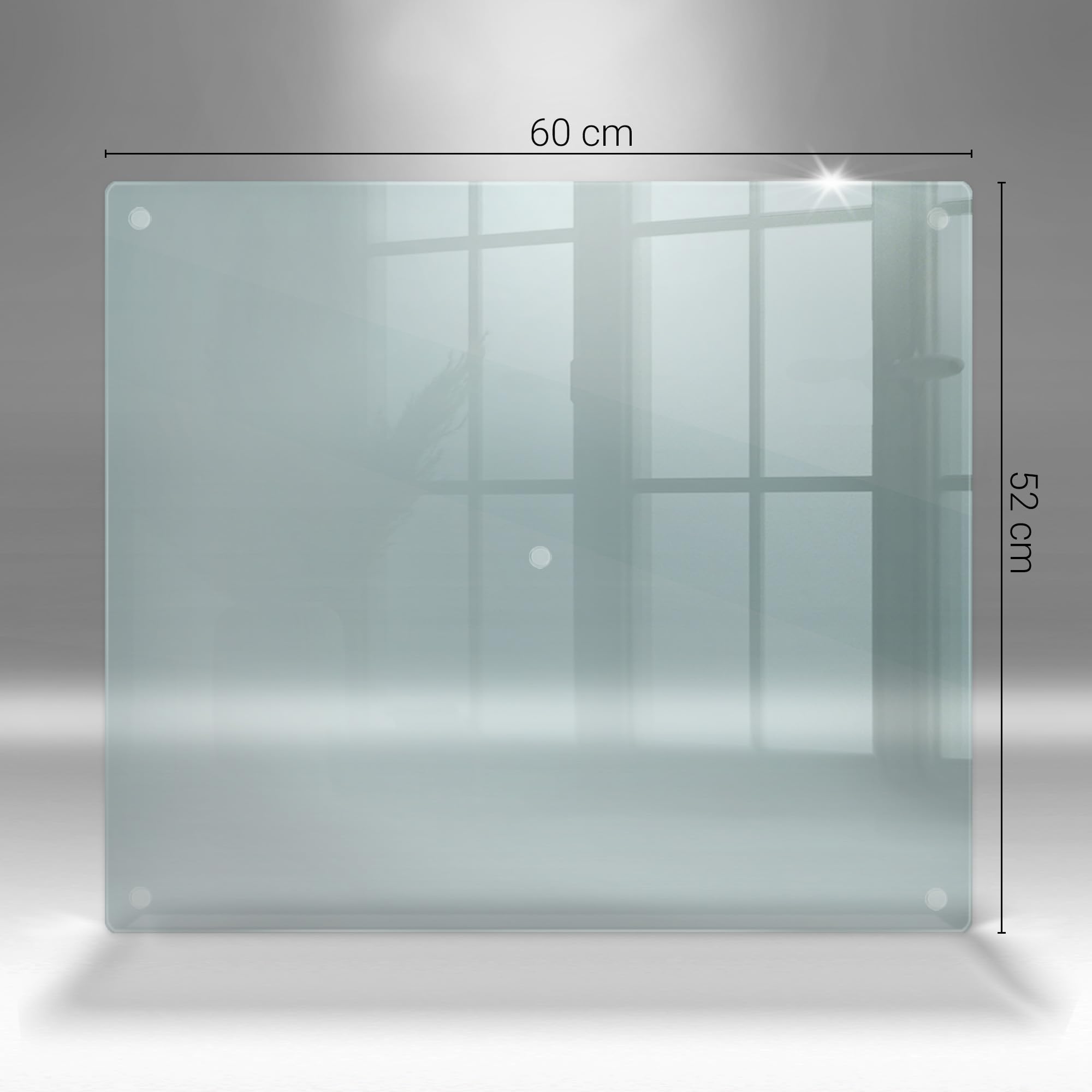 Tulup Panneaux De Cuisine Sur Verre - 100x50cm - Fruits De La Forêt Surgelés