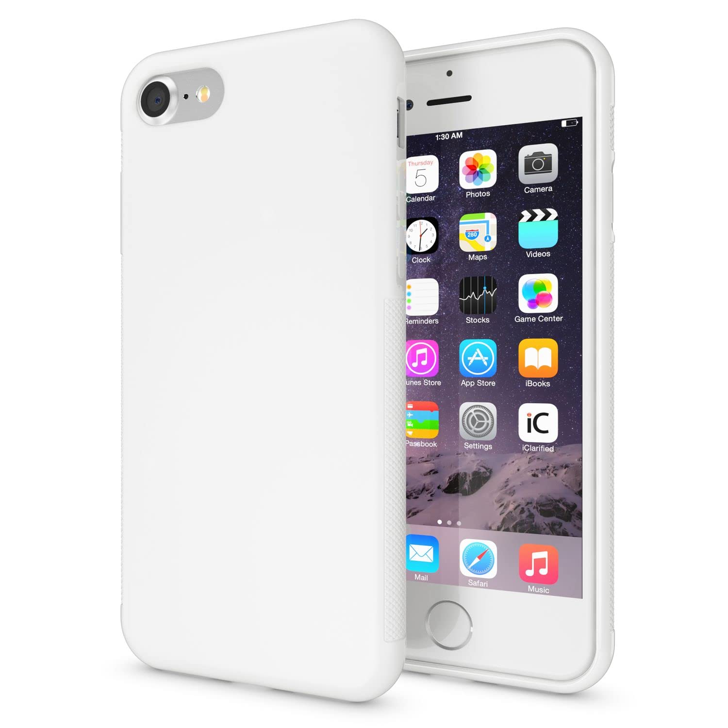 NALIA Custodia Neon In Silicone TPU Per IPhone SE 2022/2020/8/7 - Cover Morbida Antiurto, Bumper Protettivo, Colore Rosa - 4
