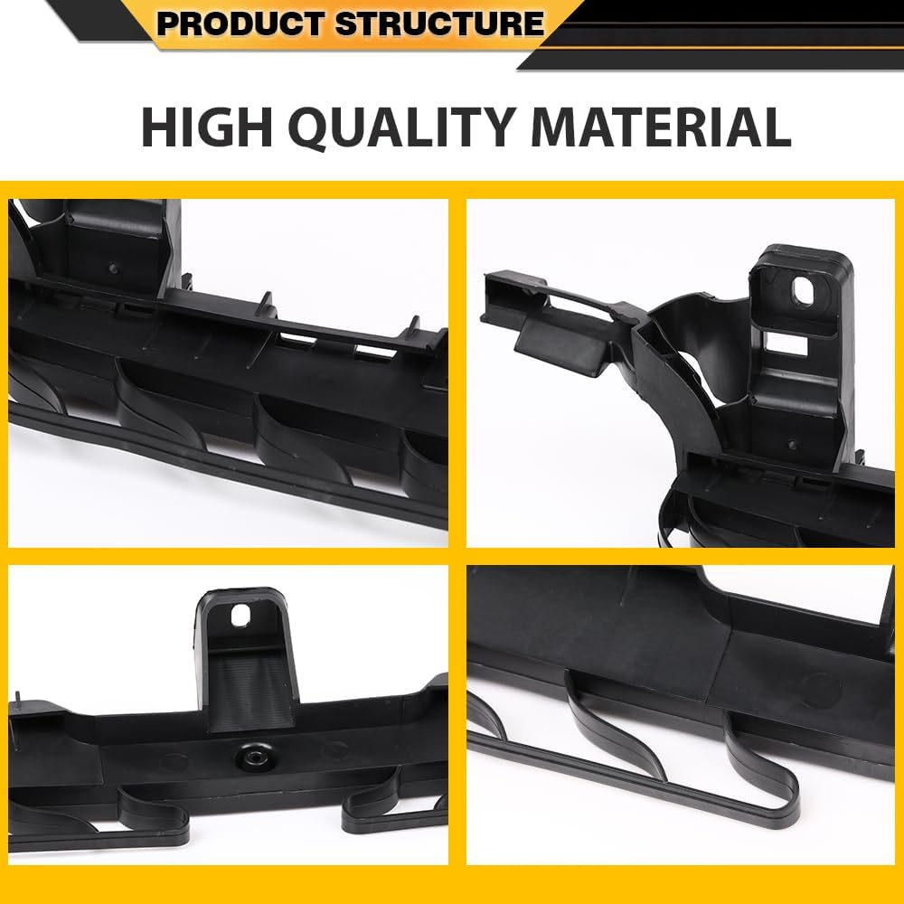 Center Radiator Support Compatible with Volkswagen Jetta 2019-2021 17A805705E VW1225168 Black