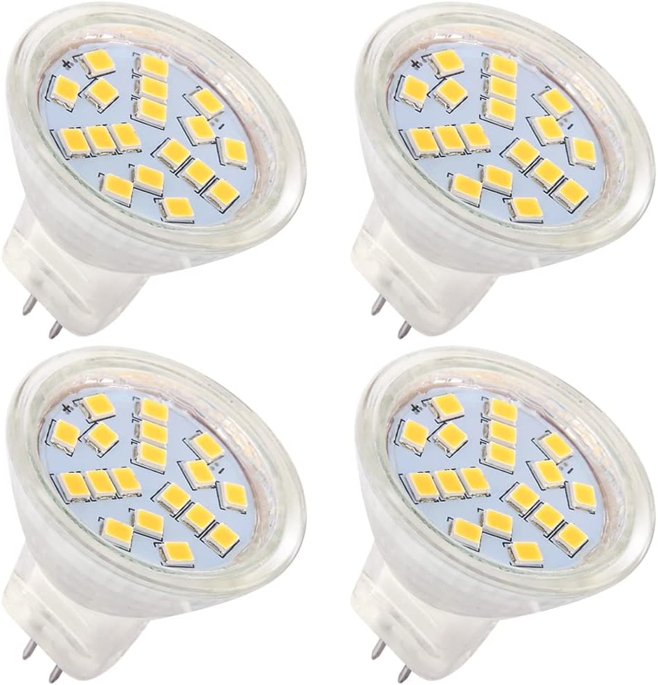 MR11 GU4 12v led 4W Blanc Chaud 3000K