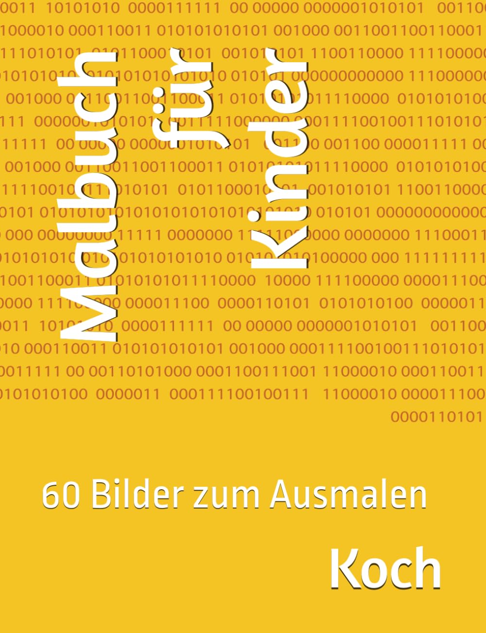 Malbuch für Kinder: 60 Bilder zum Ausmalen