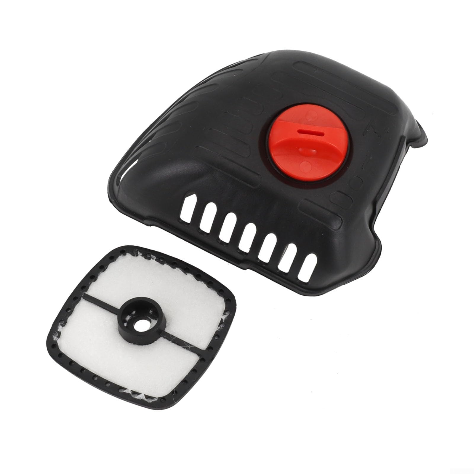Air Filter Cover Kit, 1 Set Replacement Parts for Trimmer Brushcutter, Effective Dust Protection Sturdy Plastic Build, Reliable Engine Performance for Outdoor Garden Maintenance