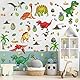 Leuchtende Dinosaurier Wandsticker, Selbstklebend Dinosaurier Wandtattoo Kinderzimmer Dino Leuchtsticker Wandtattoo Dinosaurier Leuchtend Wandaufkleber für Junge Kinderzimmer Schlafzimmer Blau