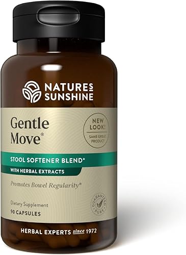 Nature's Sunshine Gentle Move: Experience Daily Digestive Support and Natural