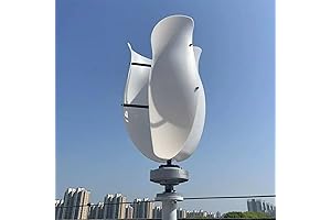 OLONETO 2000W/3000W Tulip Type Wind Generator for Eco-Friendly Vertical Axis Power Generation