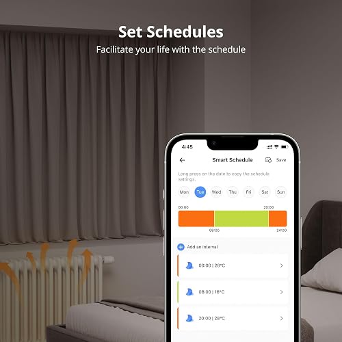 SONOFF Termostato da Radiatore TRVZB, Valvola Termostatica Intelligente,Termostato per Riscaldamento Intelligente con Funzione App, Richiede Hub Zigbee 3.0, Compatibile co Amazon Alexa/Home Assistant - 2