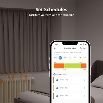 Sonoff TRVZB Thermostatic Radiator Valve, Smart Thermostat, Application Functionality, Zigbee Thermostat Requirements Zigbee 3.0 Hub, Compatible with Alexa/Home Assistant