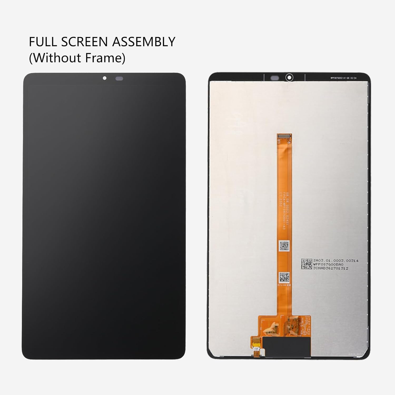 for Samsung Galaxy Tab A9 SM-X110 8.7" (2023), Tablet Screen Replacement Kit, LCD Display Touch Screen Digitizer Full Assembly Repair Parts + Screen Protector (Without Frame)