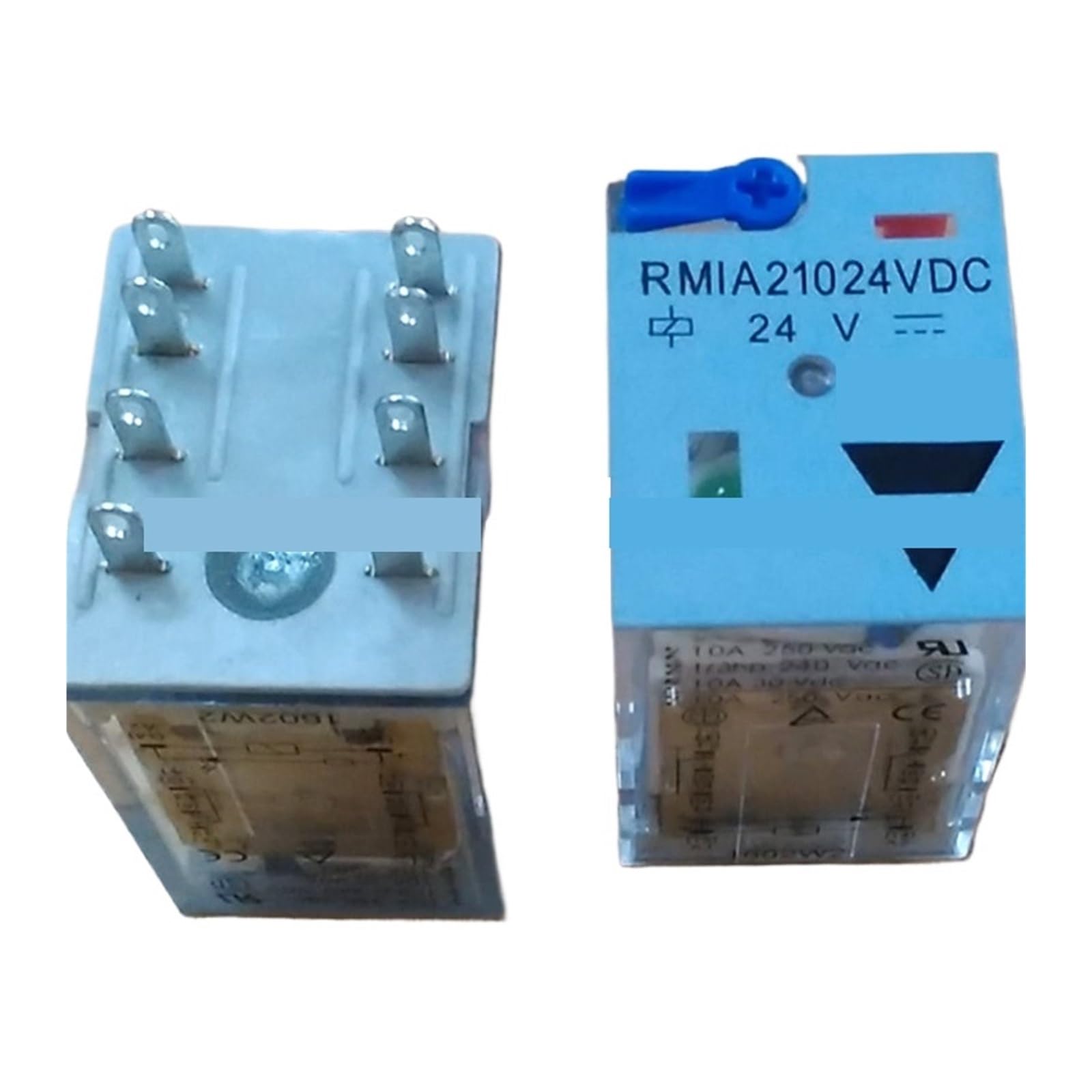 Relais RMIA21024VDC composant automatisme industriel rail DIN lot de 5 pièces