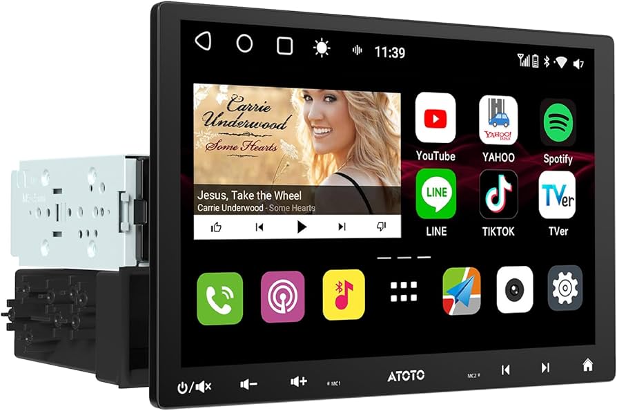 Amazon.co.jp: ATOTO S8 10インチ大画面ディスプレイオーディオ