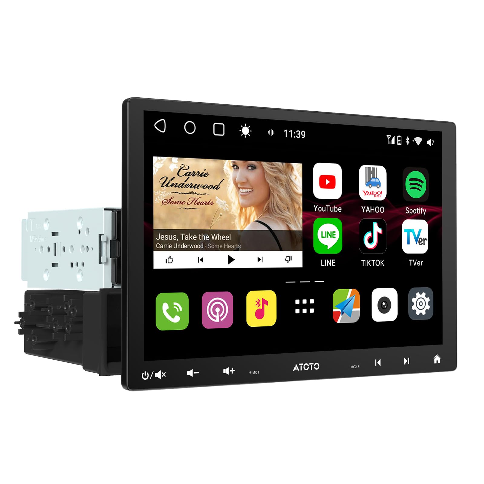 ATOTO S8 カーナビ 10インチ 前後カメラ付 OBD 追記あり Amazon.co.jp: ATOTO S8 10インチ大画面ディスプレイオーディオ