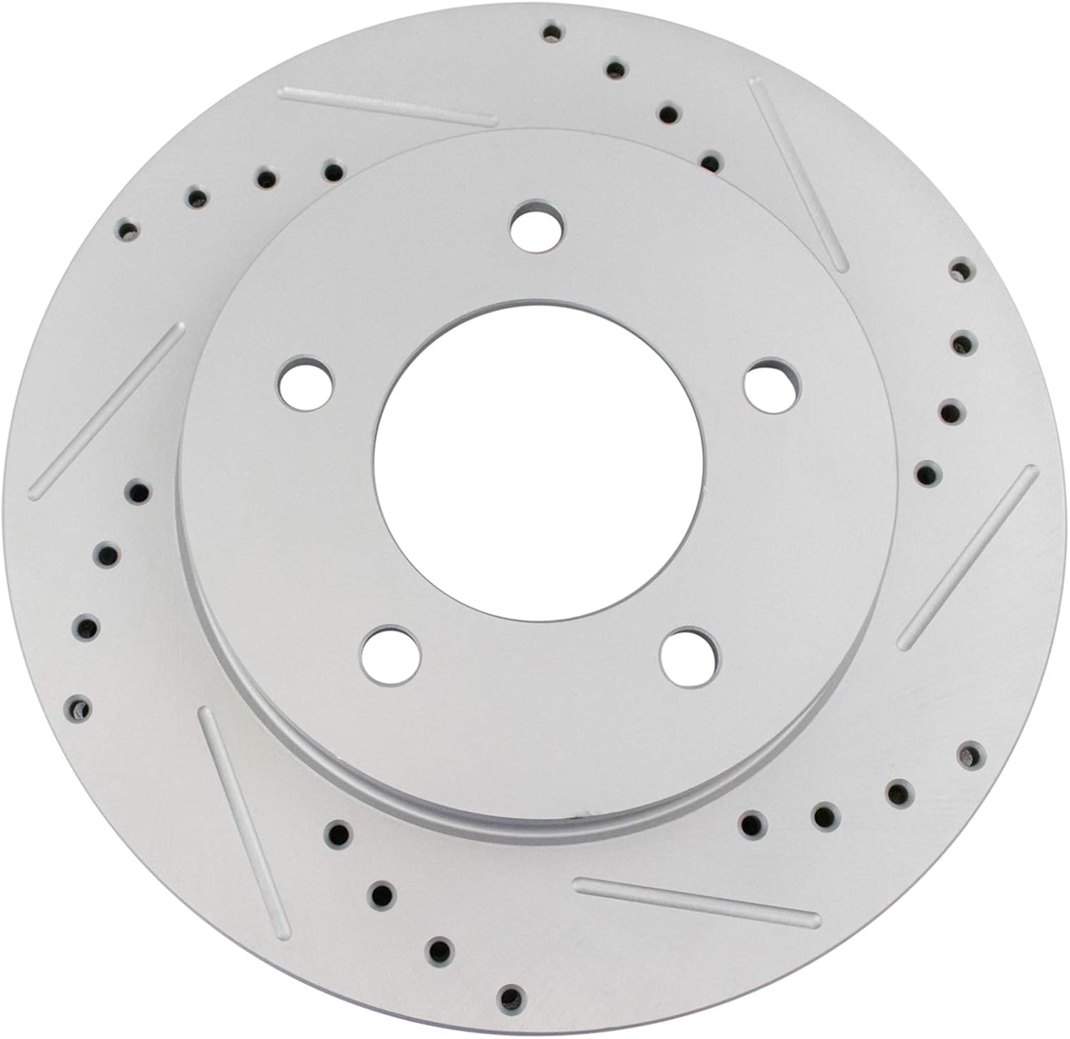 TRQ Front Performance Brake Pad & Rotor Kit Brake Chemical Kit Brake Pads Brake Rotors Set Ceramic Premium G-Coated Compatible with 1997-2003 Ford F-150 2004 F-150 Heritage