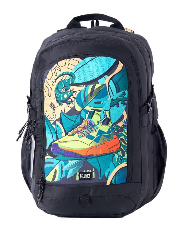 Image of Wiki Stylish Unisex Backpack | Tribe 4 Durable & Lightweight backpack for Men & Women | Laptop Backpack for Office, Gym, Travel (40 Litre, Black)