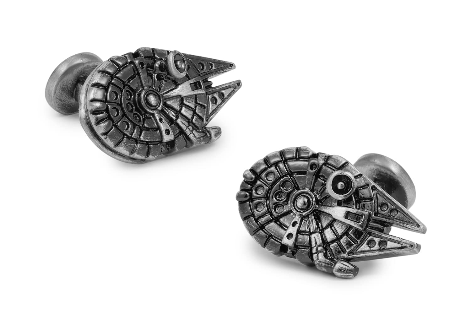 Gemelolandia | Gemelos de Camisa Halcón Milenario SW 25x16mm Gemelos Originales Para Camisas | Para Hombres y Niños | Regalos Para Bodas, Comuniones, Bautizos y Otros Eventos