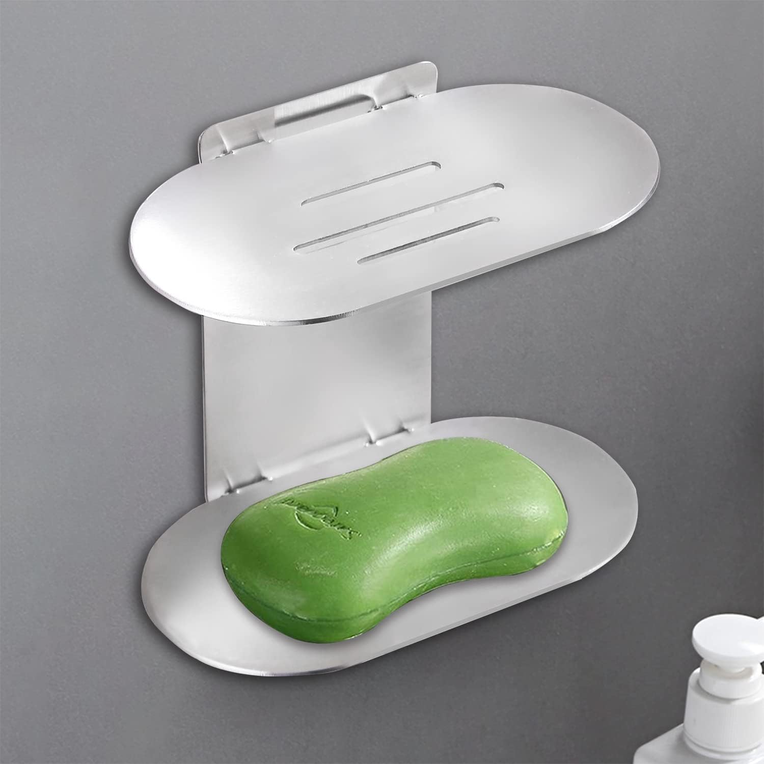 Amazon.com: 2PCS Adhesive Soap Dish, Bath Soap Dish for Shower, 304 ...