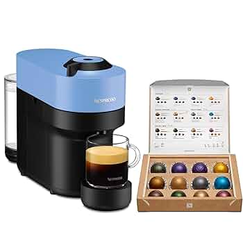 Nespresso ヴァーチュオポップ　コーヒーメーカー　パシフィックブルー ヴァーチュオ ポップ パシフィック ブルー D｜コーヒーメーカー